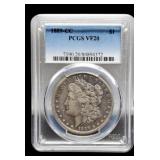1889-CC Slab Morgan Dollar PCGS VF20