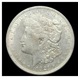1921-D Morgan Dollar XF