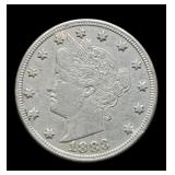 1883 No Cents V Nickel