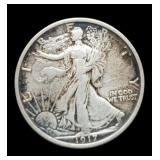 1917 W. Liberty Half Dollar