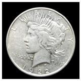 1922-D Peace Dollar