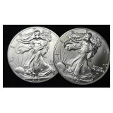 (2) 2021 T2 Silver Eagles