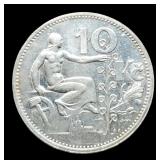 1932 Czechoslovakia 10 Korun Unc.