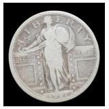 1917 V1 S. Liberty Quarter