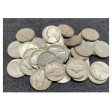 Lot w/ 39 J. Nickels In The 1940