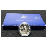 1986-S Proof Silver Dollar Comm. Liberty w/
