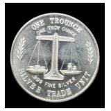 1 Troy Oz. Silver Trade Unit Round