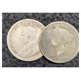 (2) Canada Silver Dimes