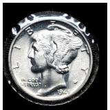 1945 M. Dime Gem BU