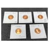(5) Proof L. Cents 1996, 05, 06, 07, 10