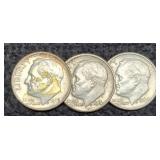 (3) Silver R. Dimes