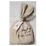 Bag Of 5,000 Wheat Cents 1940-1958