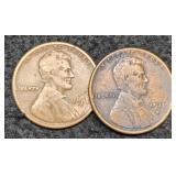 (2) L. Cents 1911-D&S