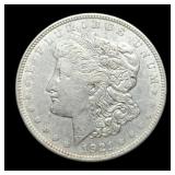 1921-D Morgan Dollar XF