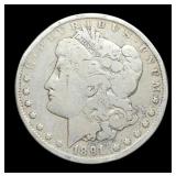 1891-CC Morgan Dollar