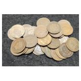 (30) Indian Head Cents Back To 1883