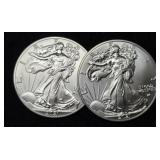 (2) 2021 T2 Silver Eagles
