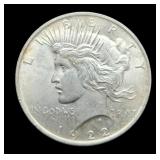 1922 Peace Dollar AU