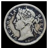 1892 Hong Kong 20 cent Silver