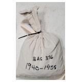 Bag Of 5,000 Wheat Cents 1940-1956