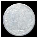 1876-CC Liberty Seated Dime