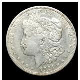 1921-D Morgan Dollar XF