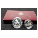 1992-S 2 Coin Comm. Olympic Set w/