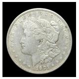 1921-D Morgan Dollar XF