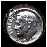 1961 Proof M. Dime