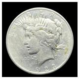 1923-D Peace Dollar