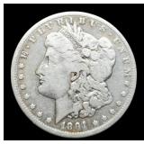 1891-CC Morgan Dollar