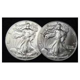 (2) 2021 T2 Silver Eagles