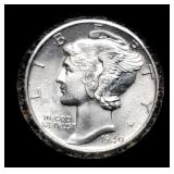 1940-D M. Dime BU Full Bands