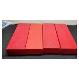 Lot w/ 4 Double Row Cases For 2x2