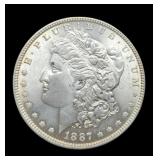 1887 Morgan Dollar MS64