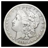 1890-CC Morgan Dollar VF