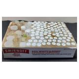 Flat Of Coin Tubes, Most One Cent