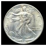1941-S W. Liberty Half Dollar Unc.