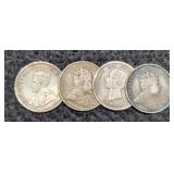 (4) Canada Silver Nickels ?,