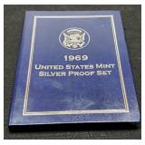 1969 Silver Proof Set w/ Case