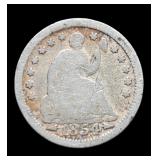 1854 Half Dime