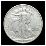 1941-D W. Liberty Half Dollar XF