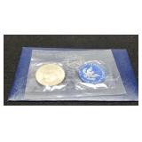 1974-S Ike Silver Unc. Dollar