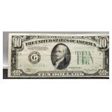 1934A $10 FR Note VF