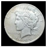 1935-S Peace Dollar