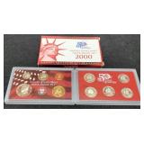 2000 10 Coin Silver Proof Set