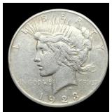 1923-S Peace Dollar