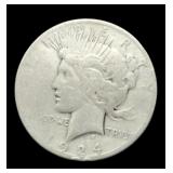 1924-S Peace Dollar