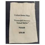 U.S. Mint Cloth Coin Bag