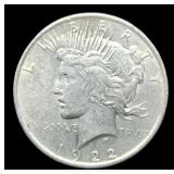 1922 Peace Dollar